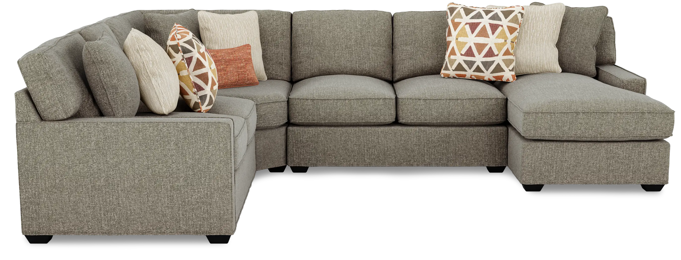 Richmond Hill Gray 4 Pc Sectional - Thumbnail - Image 3