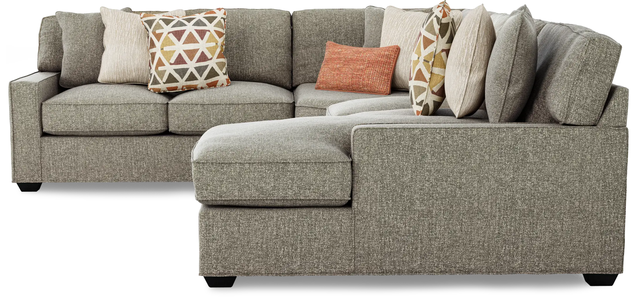 Richmond Hill Gray 7 Pc Sectional Living Room - Thumbnail - Image 5