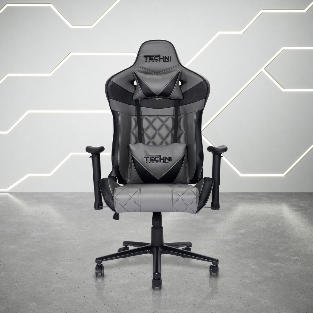 Ridado Gray XL Gaming Chair - Thumbnail - Image 2