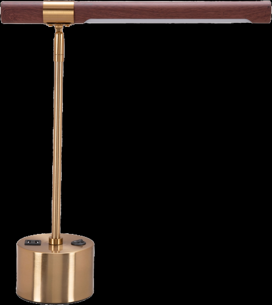Riddle Lane Brass Lamp - Thumbnail - Image 4