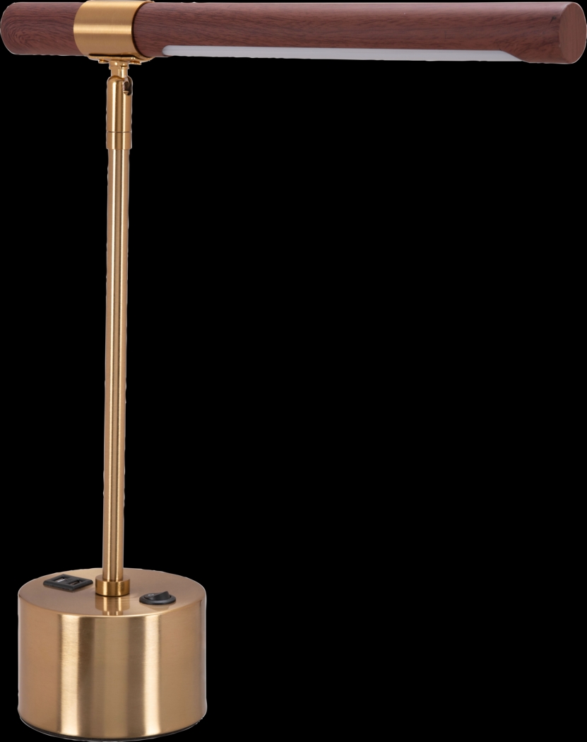 Riddle Lane Brass Lamp - Thumbnail - Image 1