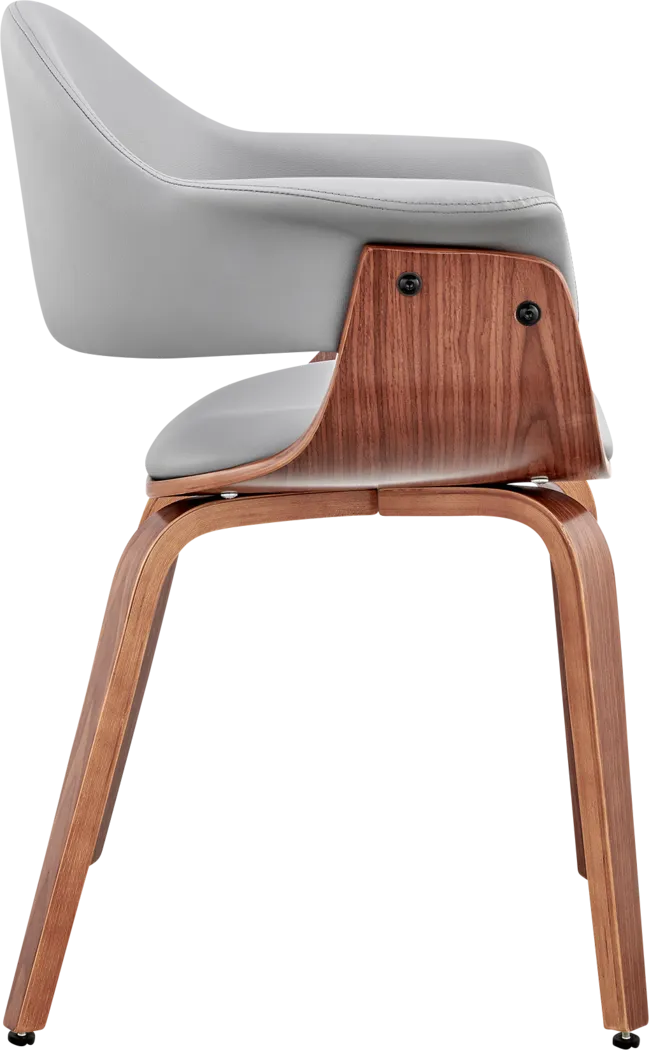 Riddletube I Gray Arm Chair - Thumbnail - Image 5