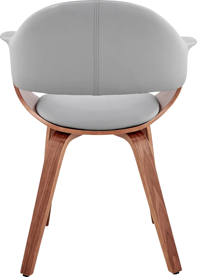 Riddletube I Gray Arm Chair - Thumbnail - Image 6