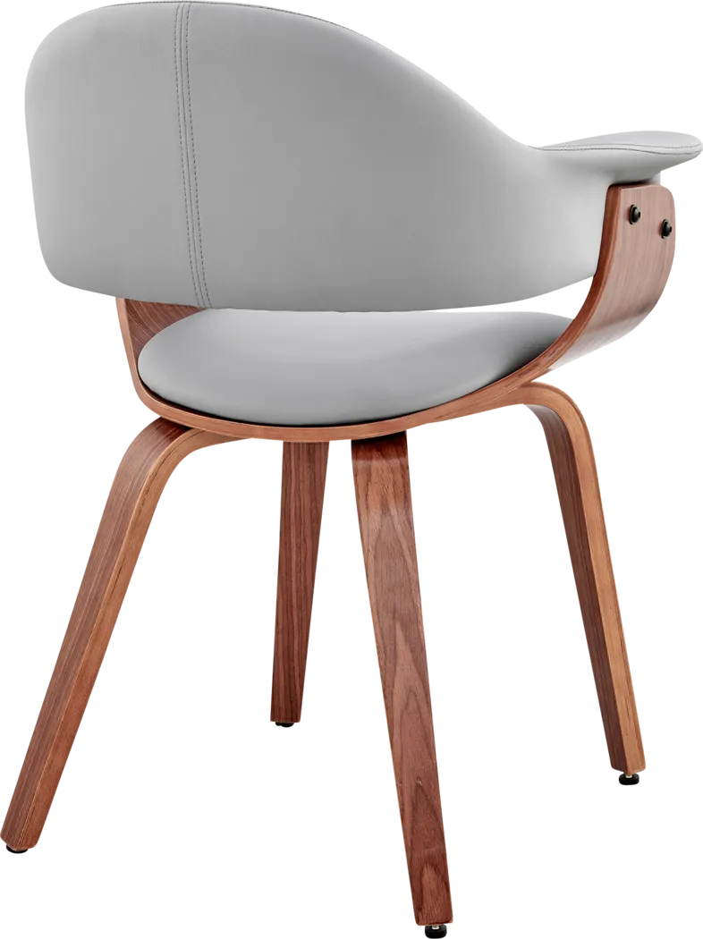 Riddletube I Gray Arm Chair - Thumbnail - Image 7