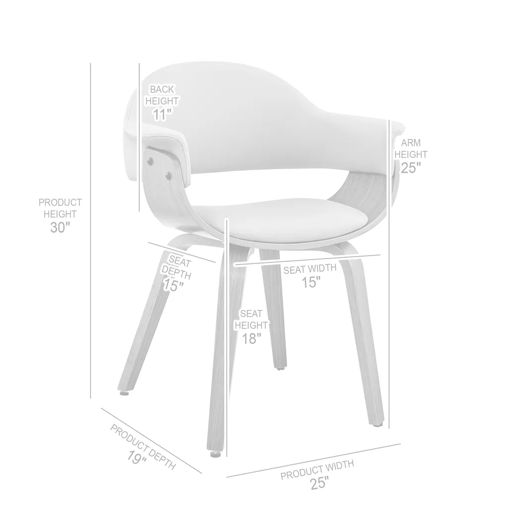 Riddletube I Gray Arm Chair - Thumbnail - Image 9