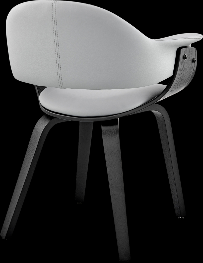Riddletube II Gray Arm Chair - Thumbnail - Image 3