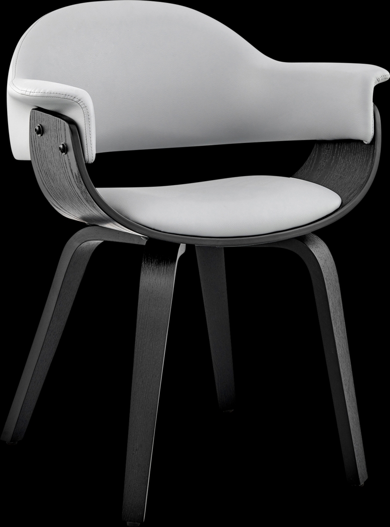 Riddletube II Gray Arm Chair - Thumbnail - Image 1