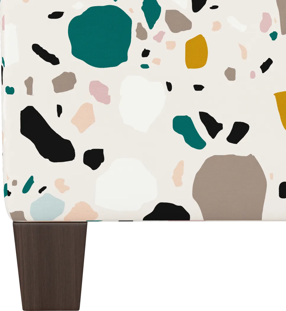 Rideau Ivory Ottoman - Thumbnail - Image 3