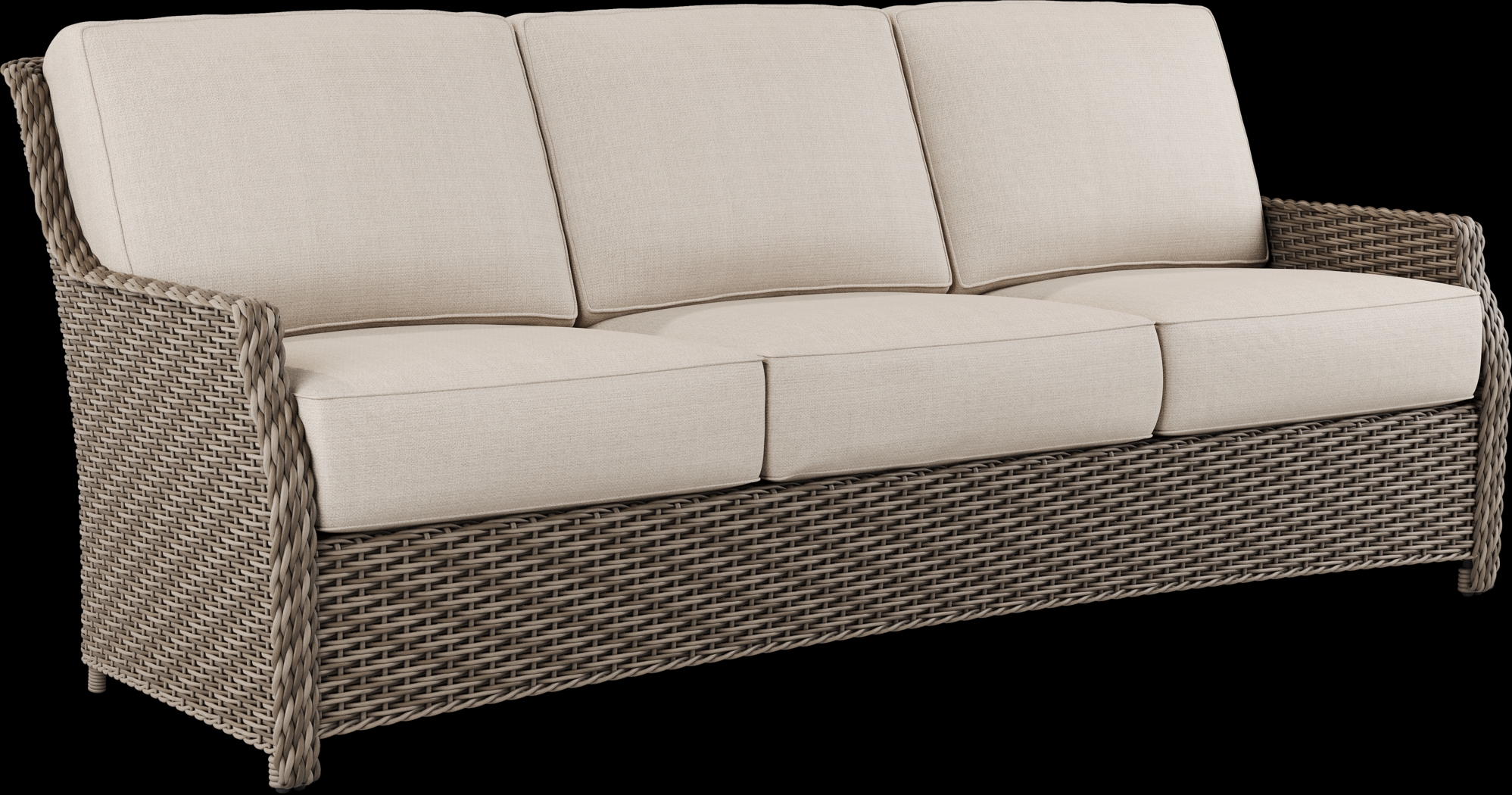 Ridgecrest Gray 5 Pc Outdoor Seating Set - Thumbnail - Image 4