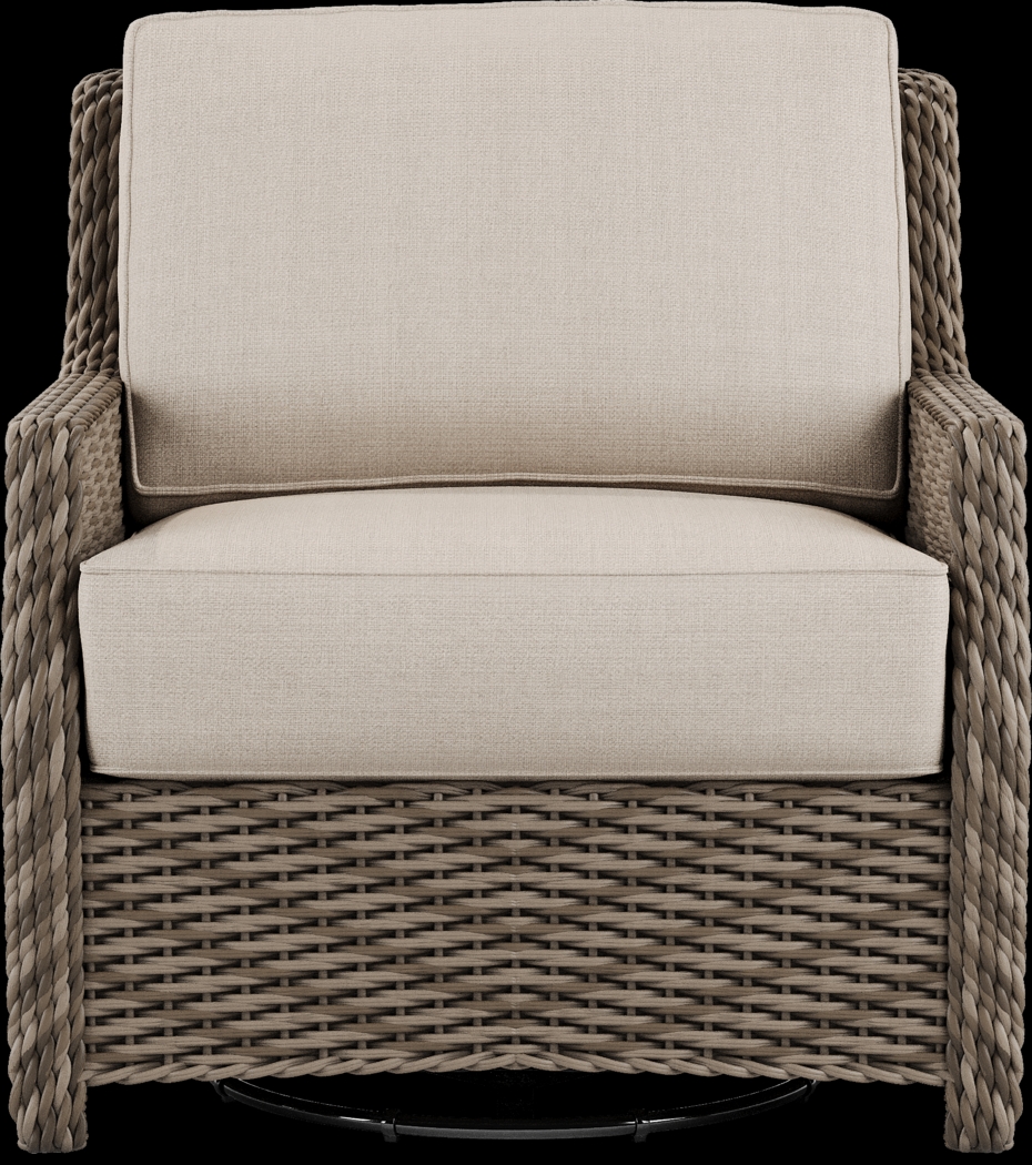 Ridgecrest Gray 5 Pc Outdoor Seating Set - Thumbnail - Image 7