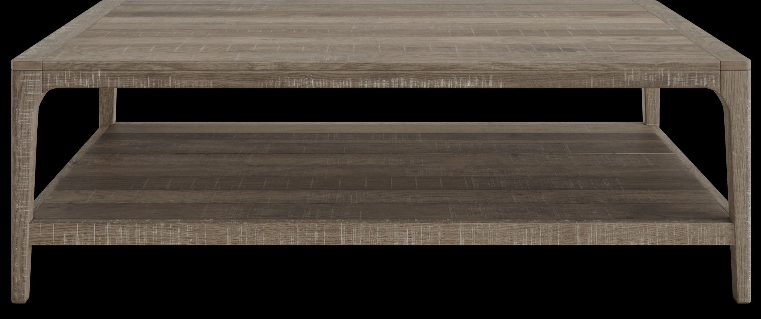 Ridgecrest Gray 4 pc Outdoor Sofa Seating Set With Slate Cushions - Thumbnail - Image 8