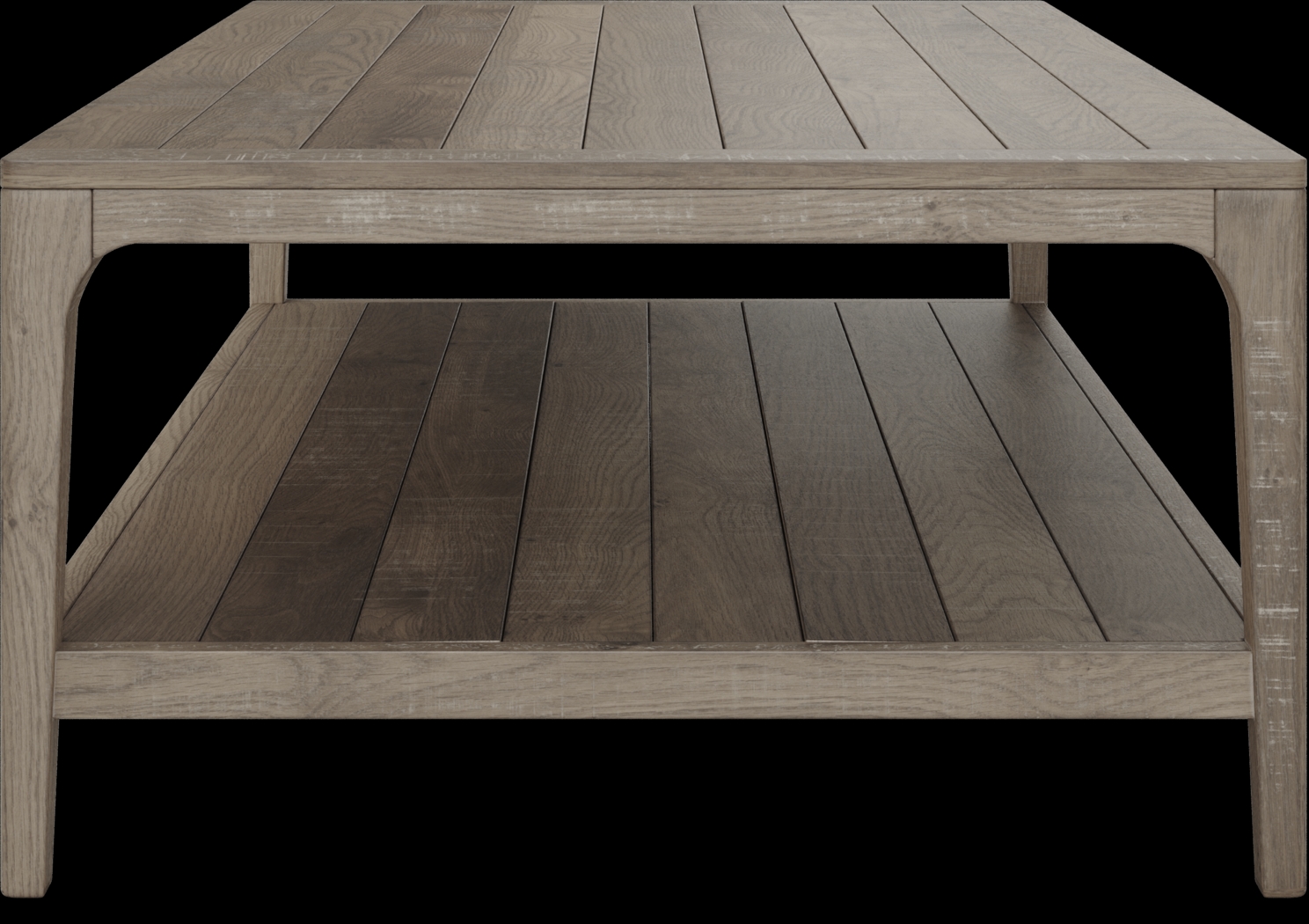 Ridgecrest Gray 4 pc Outdoor Sofa Seating Set With Slate Cushions - Thumbnail - Image 9