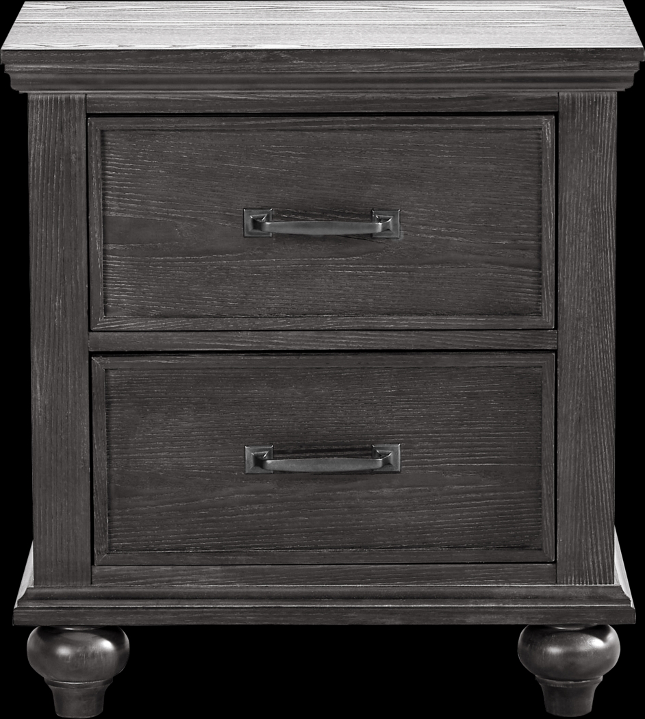 Ridgefield Ebony 5 Pc Queen Panel Bedroom - Thumbnail - Image 6