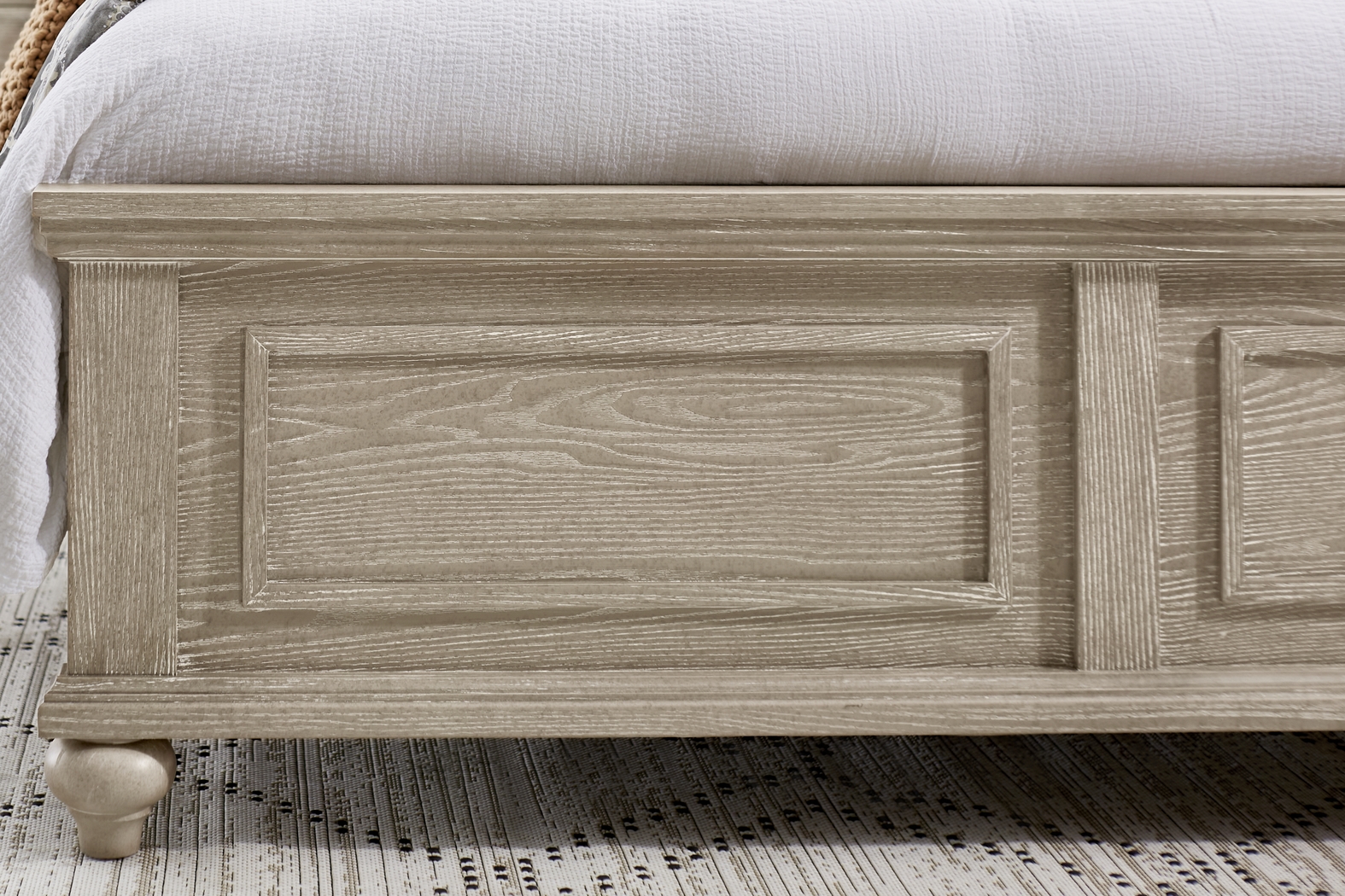 Ridgefield Natural 3 Pc King Panel Bed - Thumbnail - Image 4