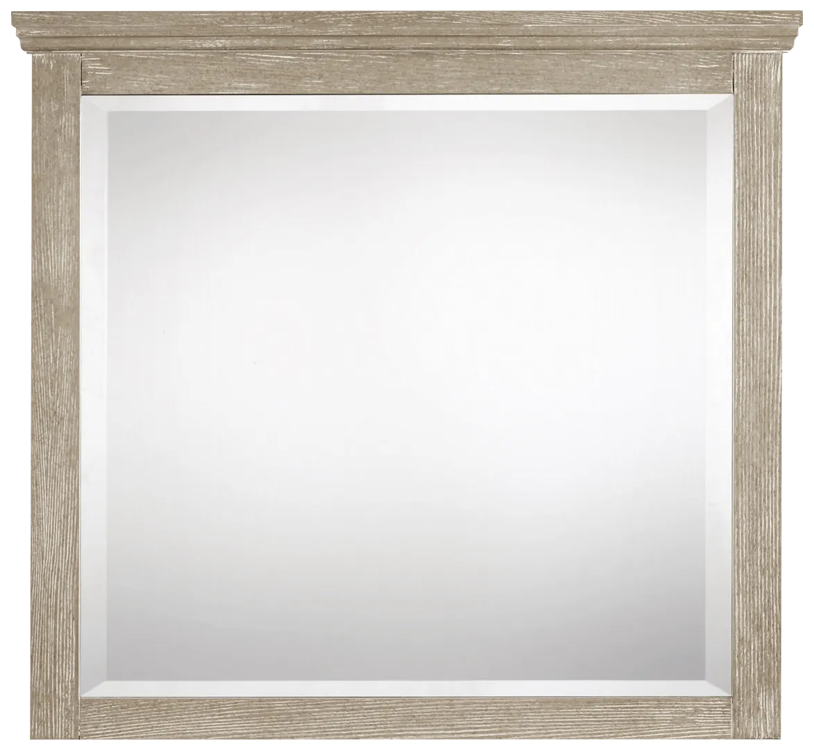 natural dresser mirror