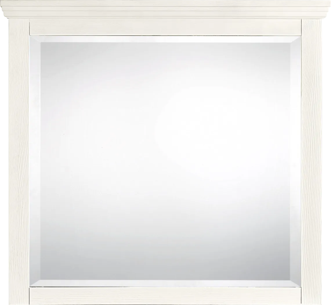 white dresser mirror