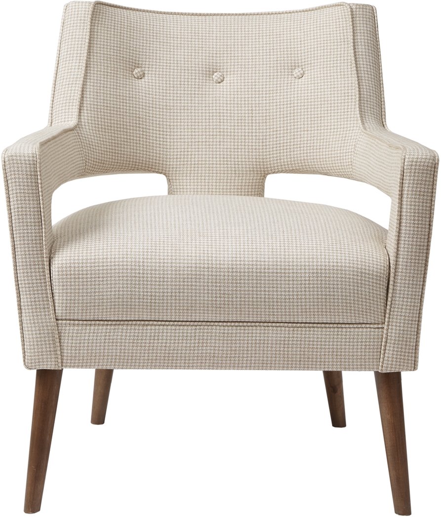 Ridgemar Cream Accent Chair - Thumbnail - Image 2