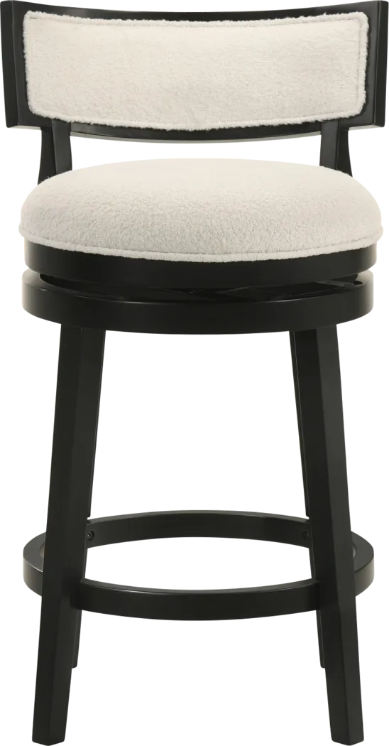 Ridgemark Black Swivel Counter Height Stool - Thumbnail - Image 6