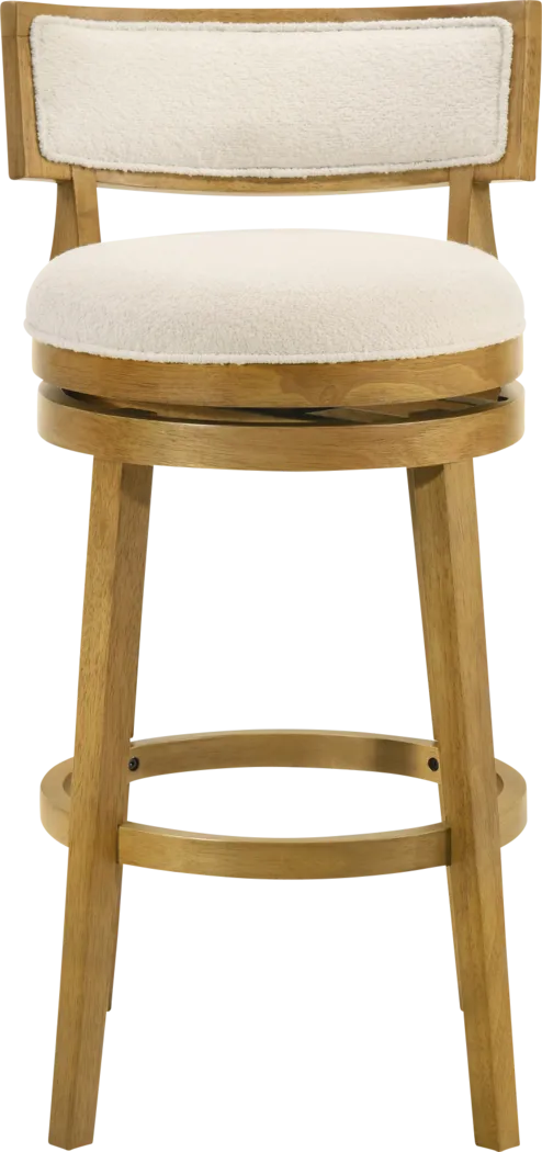 Ridgemark Natural Swivel Barstool - Thumbnail - Image 3