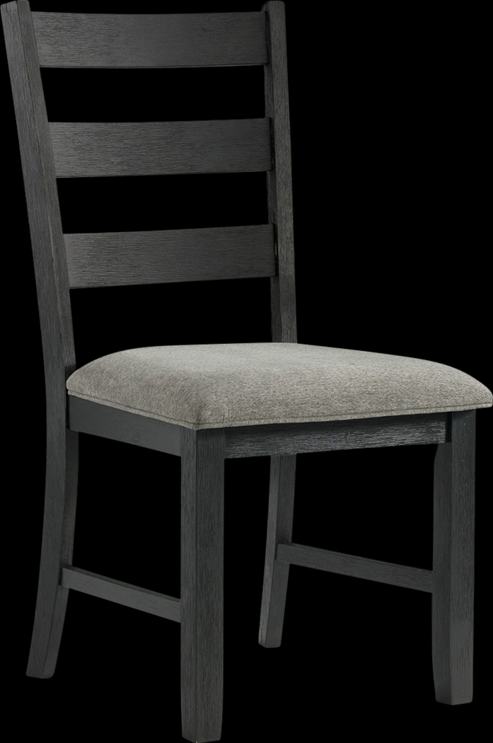 Ridgesco Black Side Chair, Set of 2 - Thumbnail - Image 12