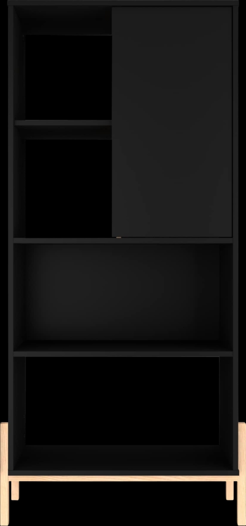 Ridgesmill Black Bookcase - Thumbnail - Image 7