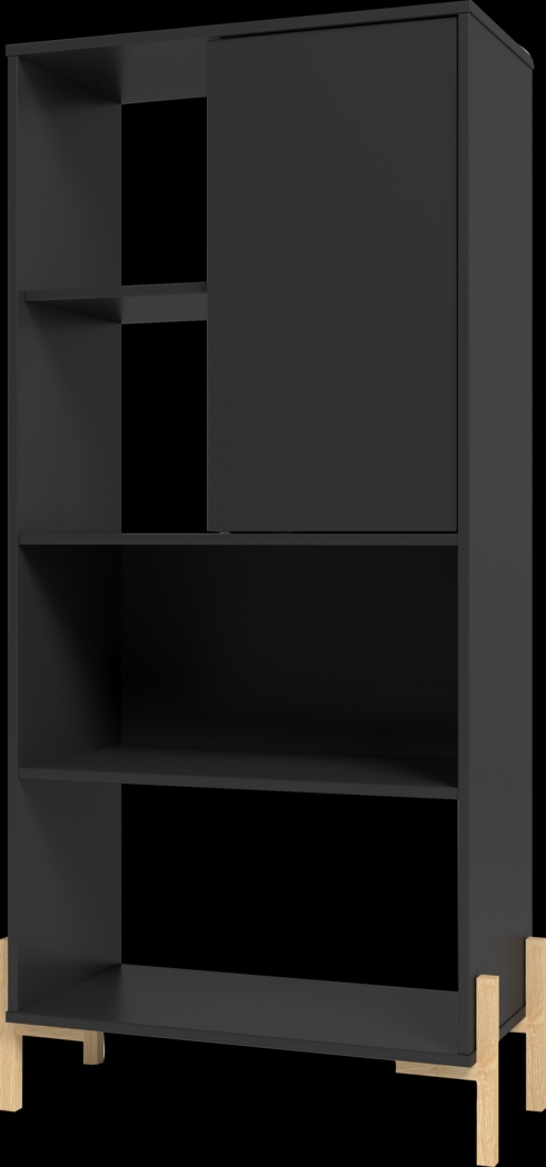 Ridgesmill Black Bookcase - Thumbnail - Image 1