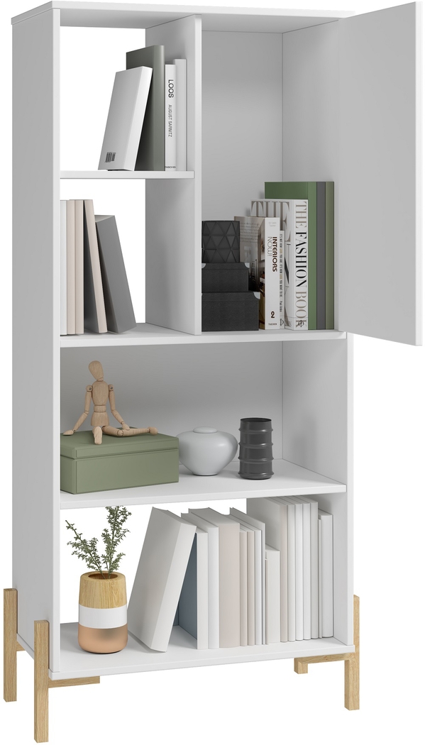 Ridgesmill White Bookcase - Thumbnail - Image 9