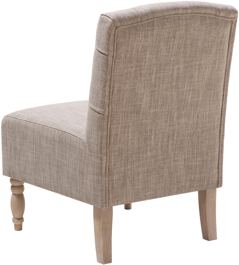 Ridgevan Beige Accent Chair - Thumbnail - Image 2