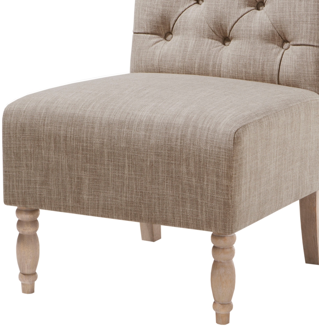 Ridgevan Beige Accent Chair - Thumbnail - Image 3