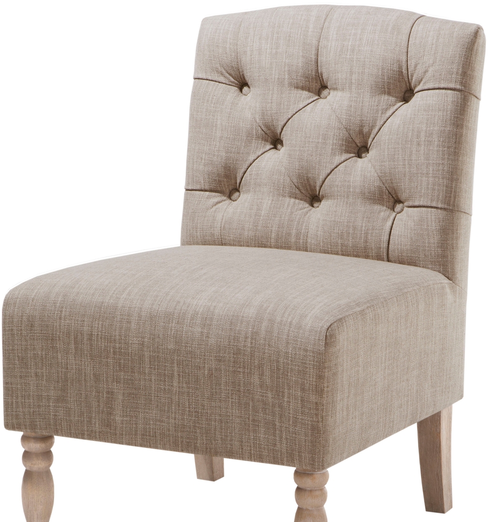 Ridgevan Beige Accent Chair - Thumbnail - Image 4