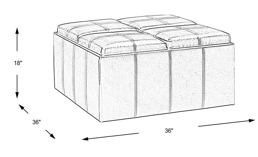 Dimension Image. Please refer to the Dimension Tab on this page for dimension details.