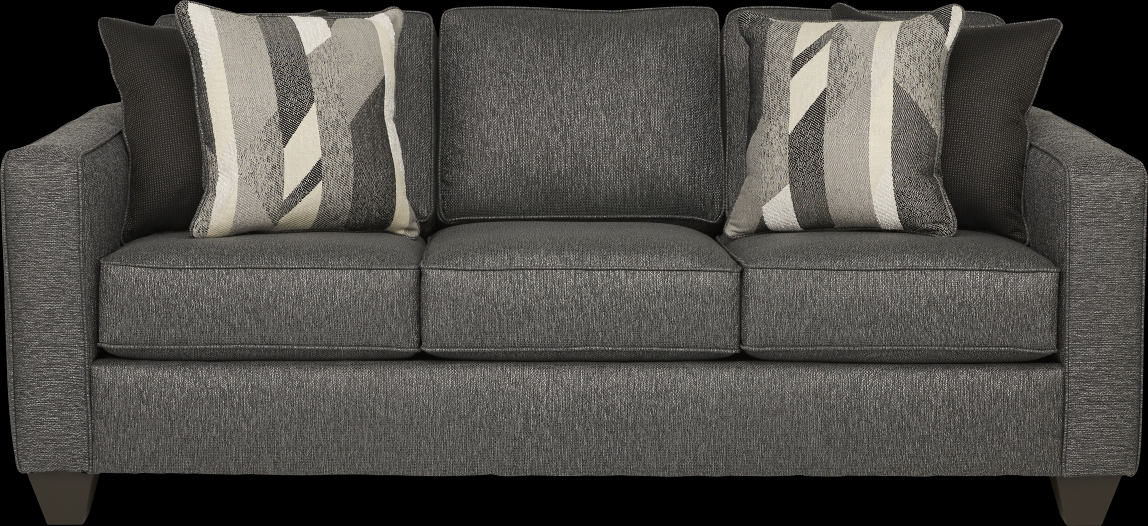 Ridgewater Graphite 7 Pc Living Room with Sleeper Sofa - Thumbnail - Image 2