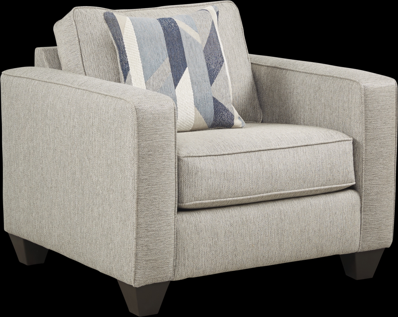 Ridgewater Light Gray Chair - Thumbnail - Image 1