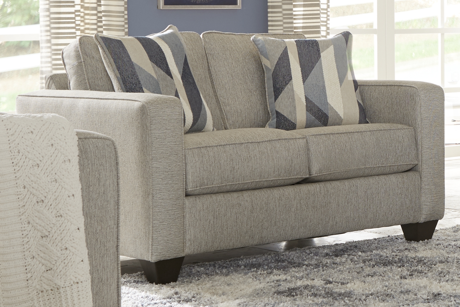 Ridgewater Light Gray 8 Pc Living Room - Thumbnail - Image 5