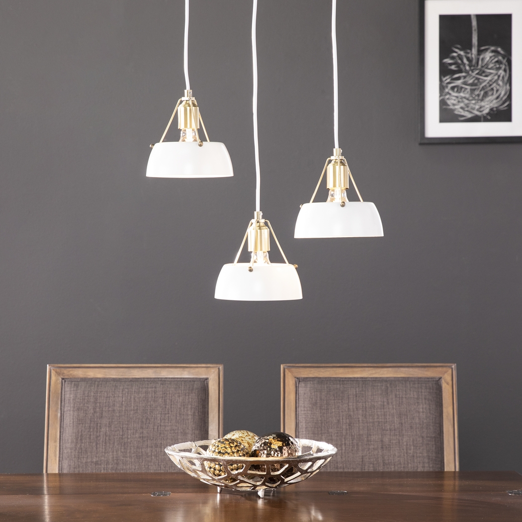 Ridgewyck White Chandelier - Thumbnail - Image 6