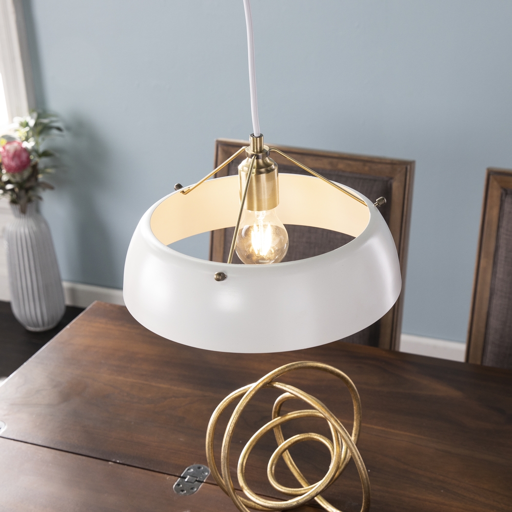 Ridgewyck White Pendant Lamp - Thumbnail - Image 4