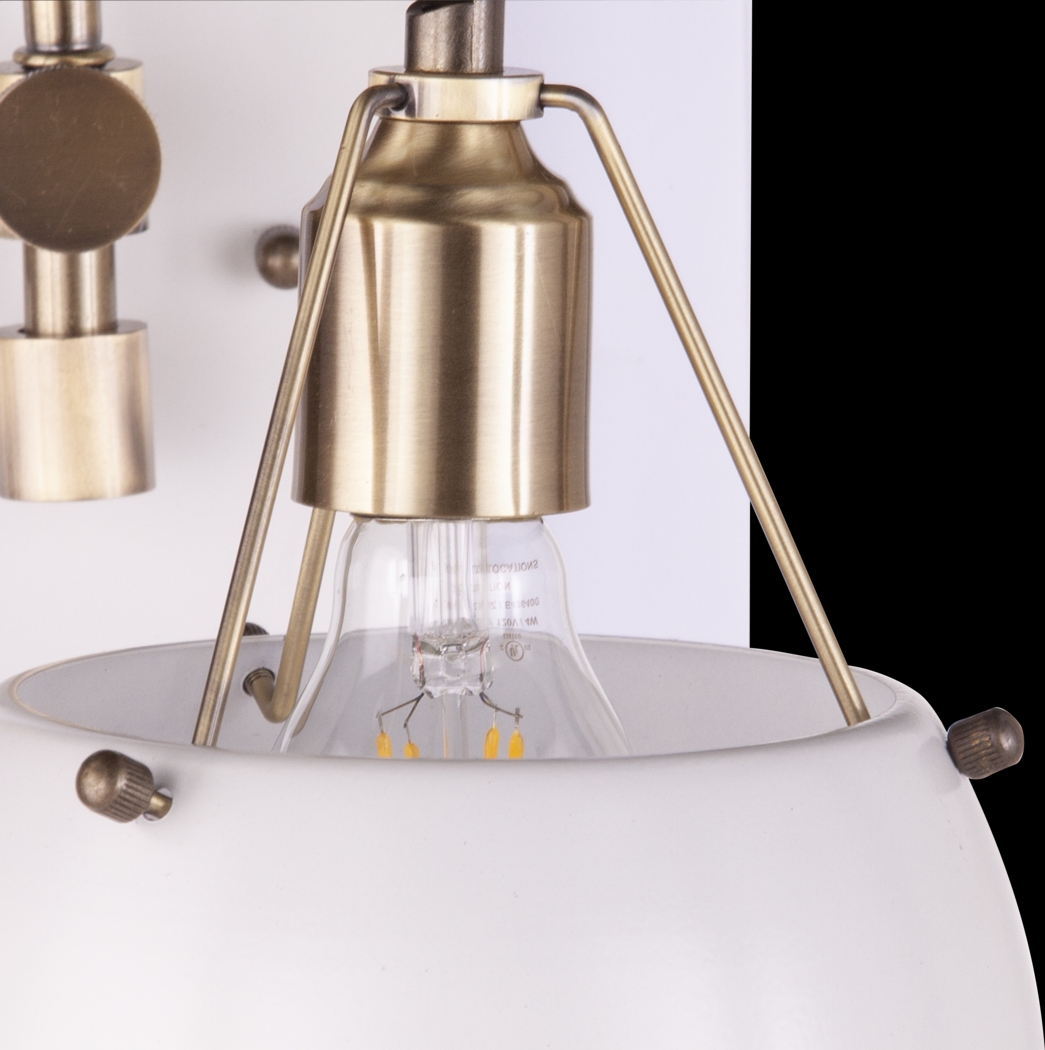 Ridgewyck White Wall Sconce - Thumbnail - Image 2