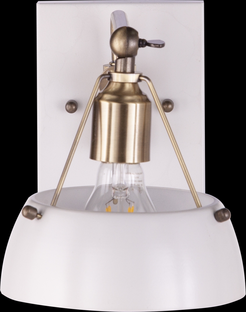 Ridgewyck White Wall Sconce - Thumbnail - Image 3