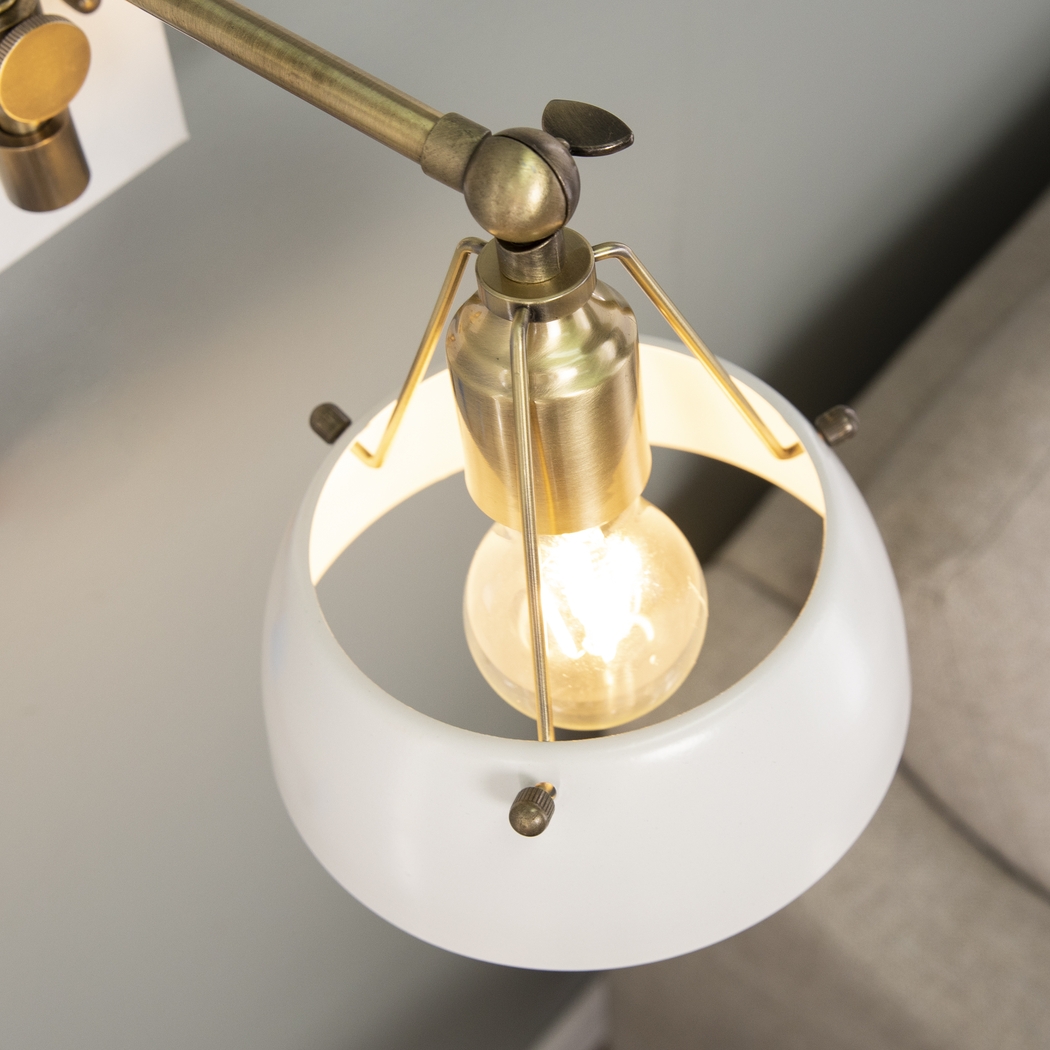 Ridgewyck White Wall Sconce - Thumbnail - Image 4