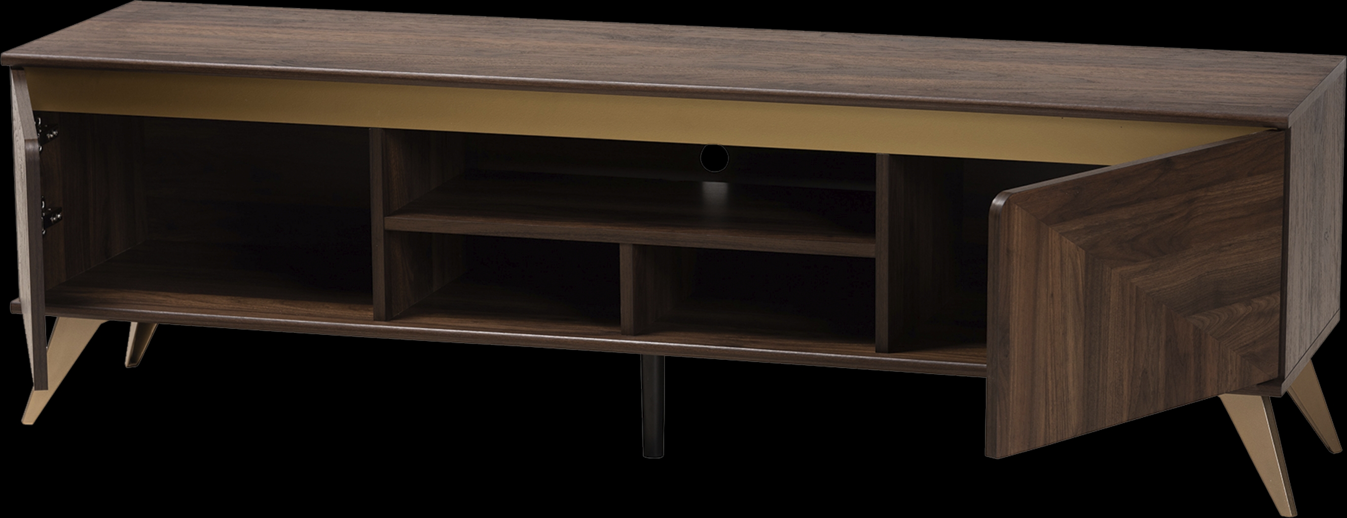 Riedesel Brown 61.5 in. Console - Thumbnail - Image 4