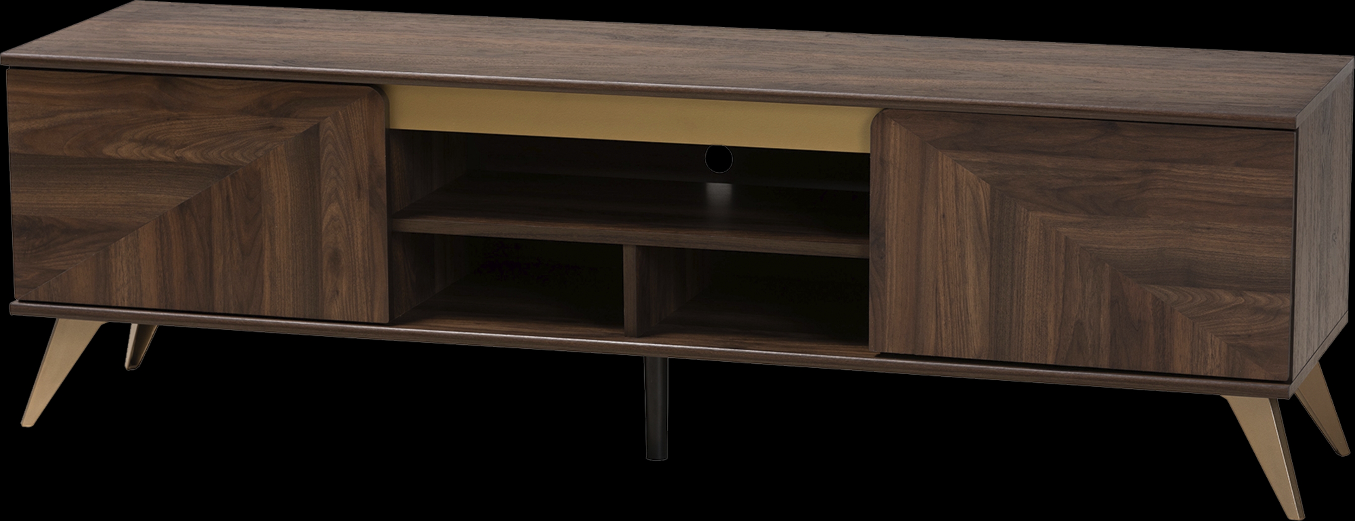 Riedesel Brown 61.5 in. Console - Thumbnail - Image 1