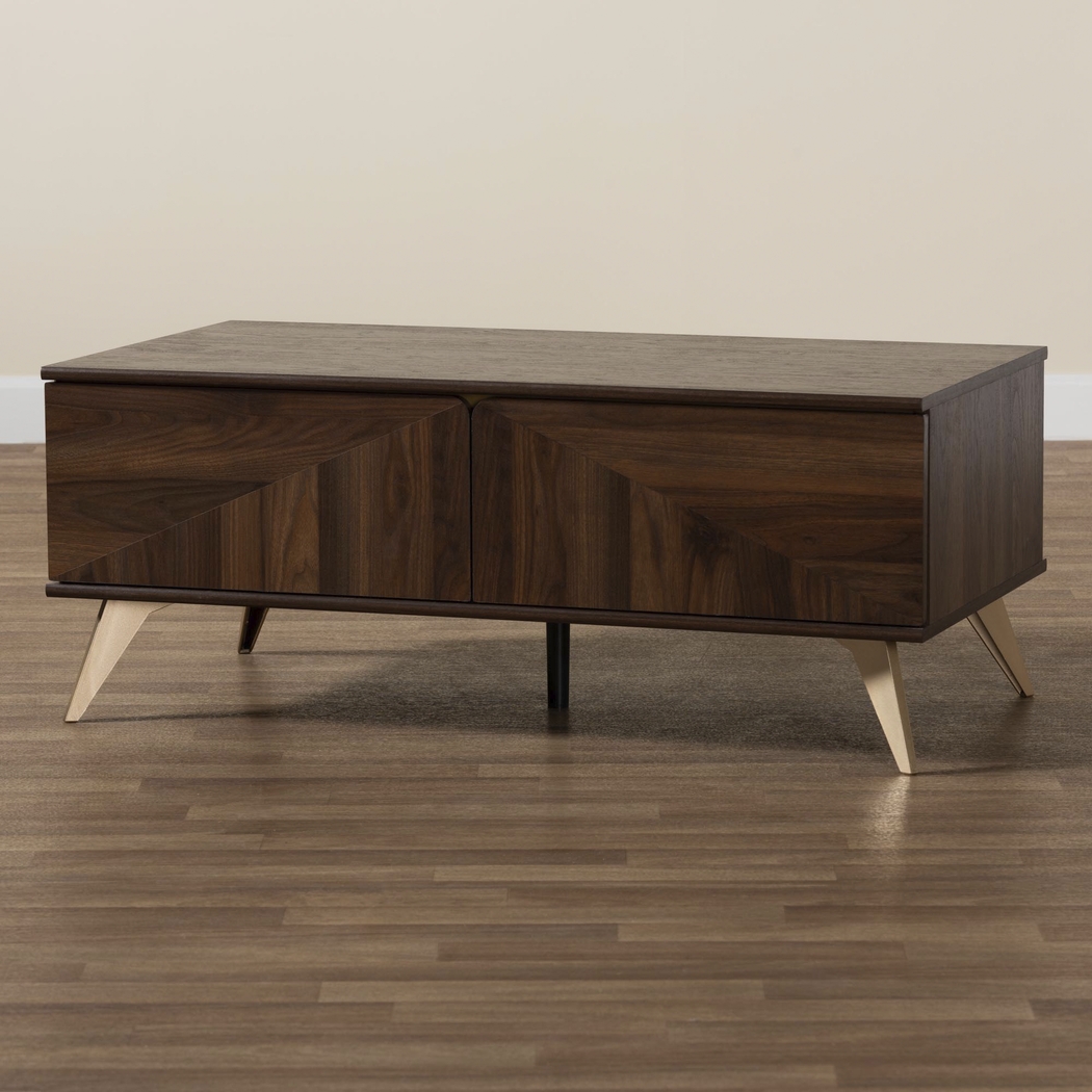 Riedesel Brown Cocktail Table - Thumbnail - Image 3