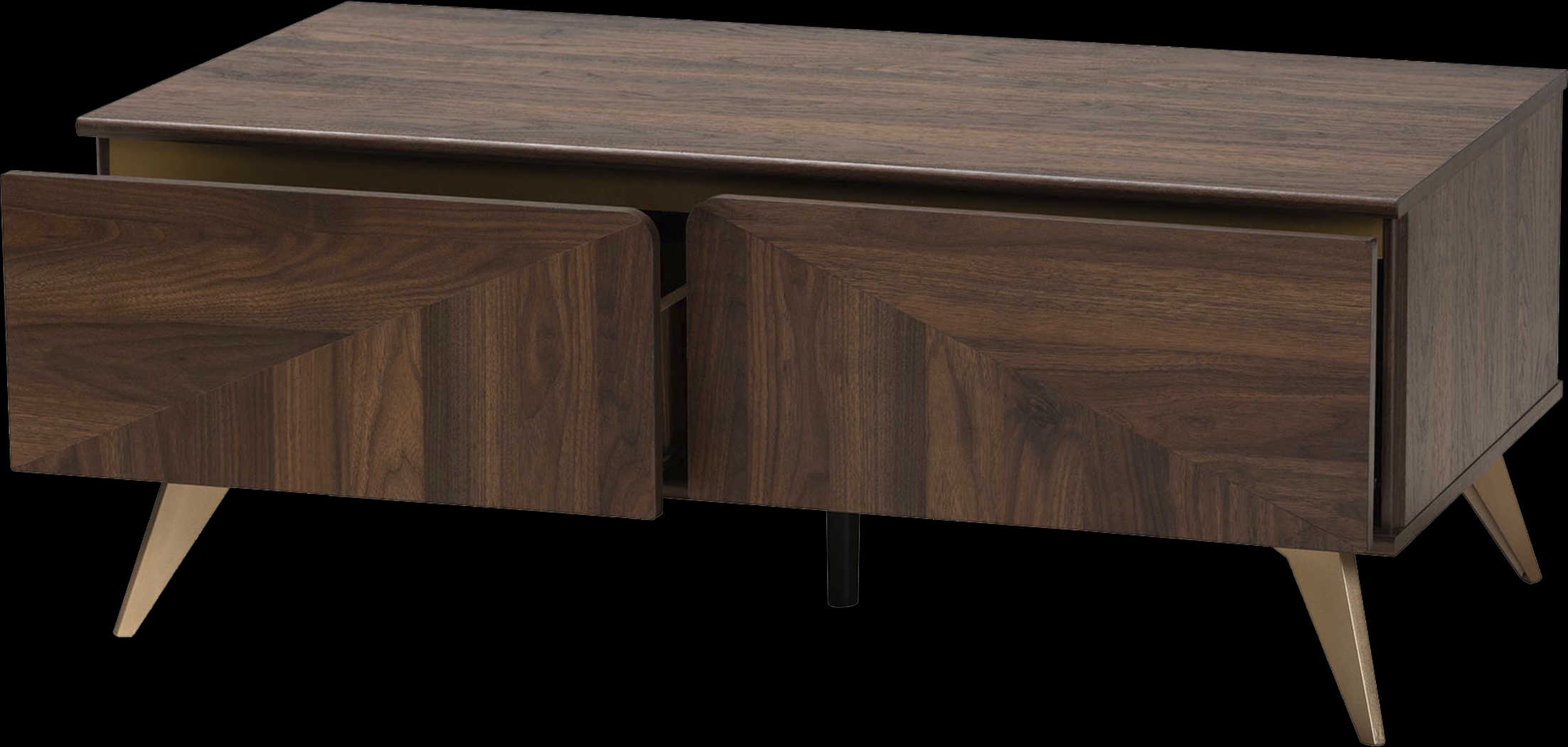 Riedesel Brown Cocktail Table - Thumbnail - Image 4