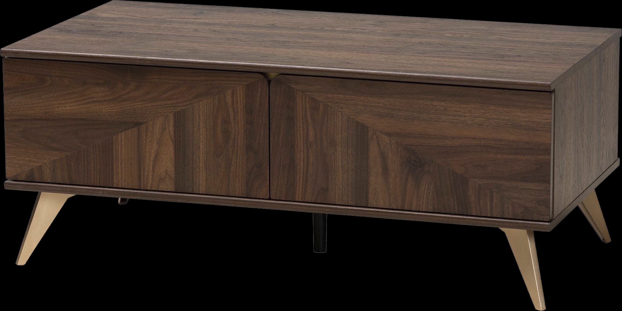 Riedesel Brown Cocktail Table - Thumbnail - Image 1