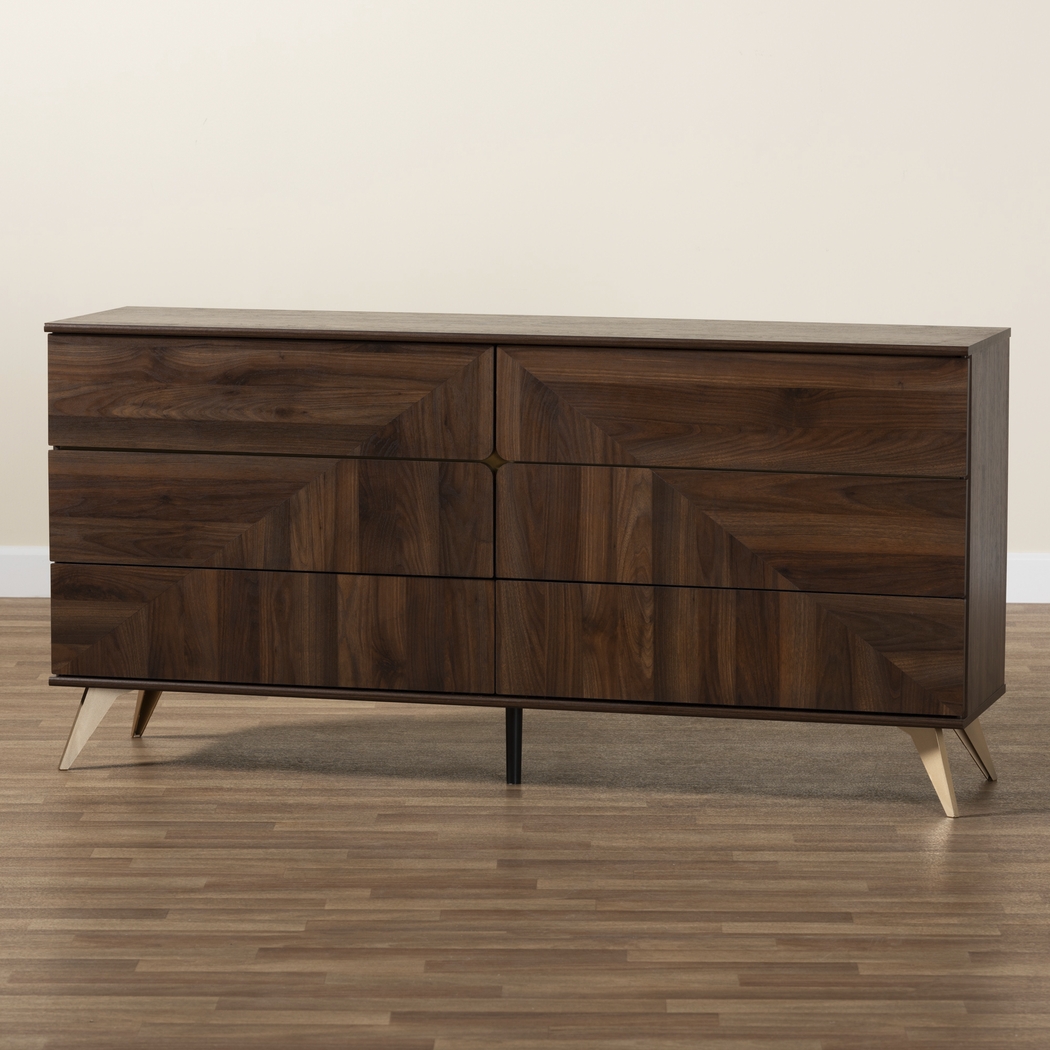 Riedesel Brown Dresser - Thumbnail - Image 3