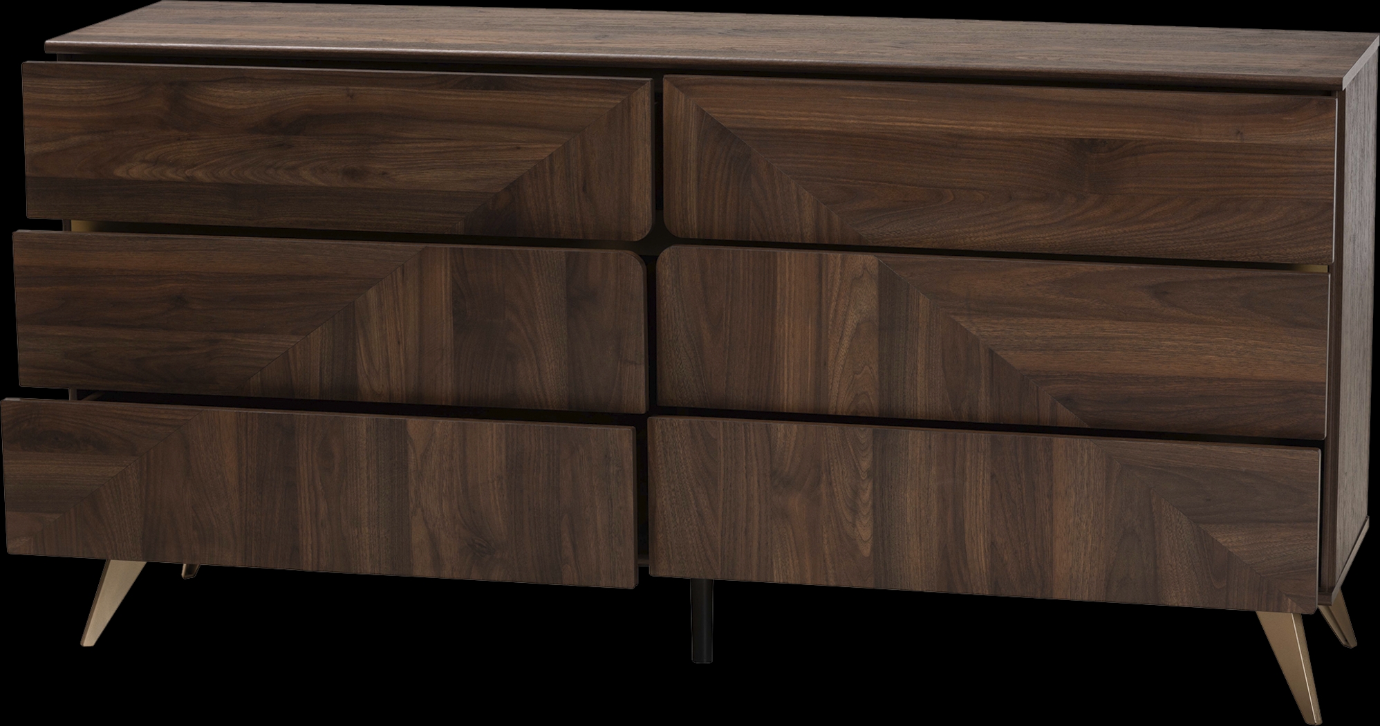 Riedesel Brown Dresser - Thumbnail - Image 4