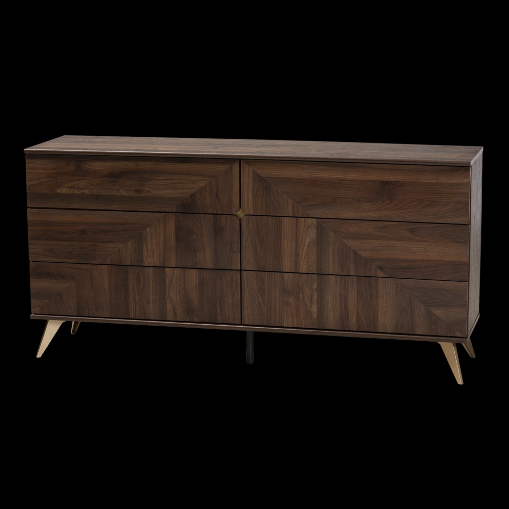 Riedesel Brown Dresser - Thumbnail - Image 1