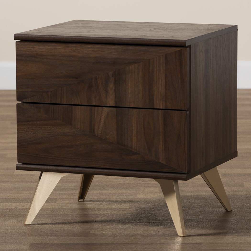 Riedesel Brown Nightstand - Thumbnail - Image 3
