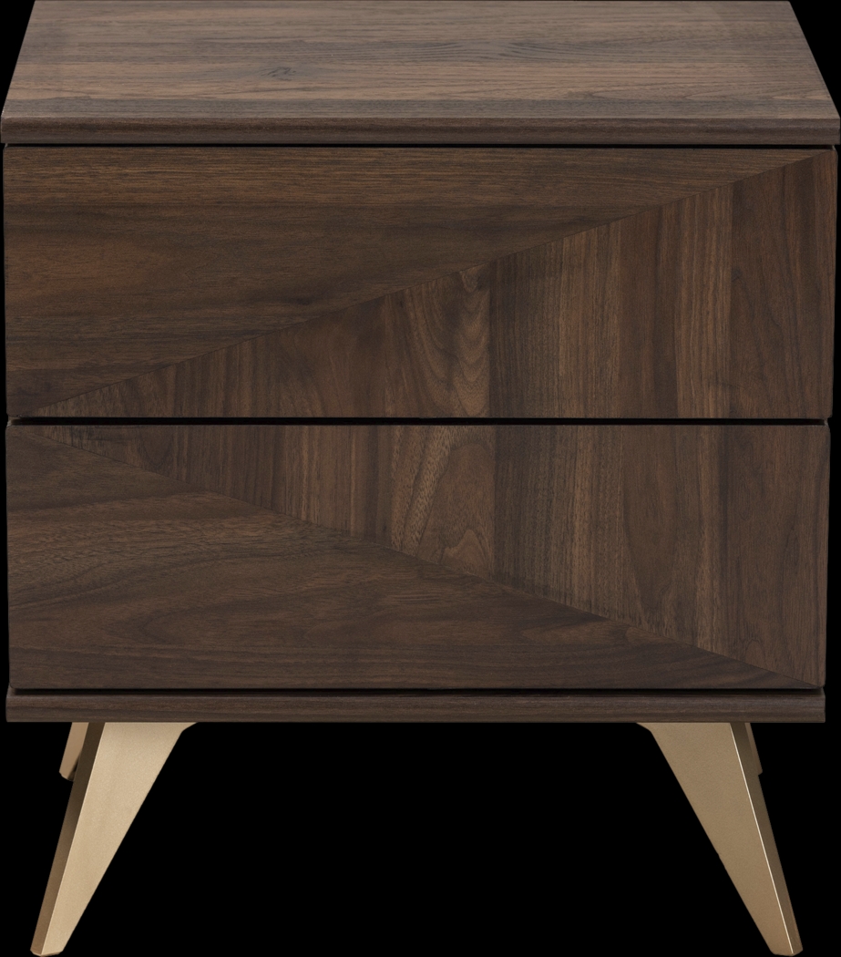 Riedesel Brown Nightstand - Thumbnail - Image 5
