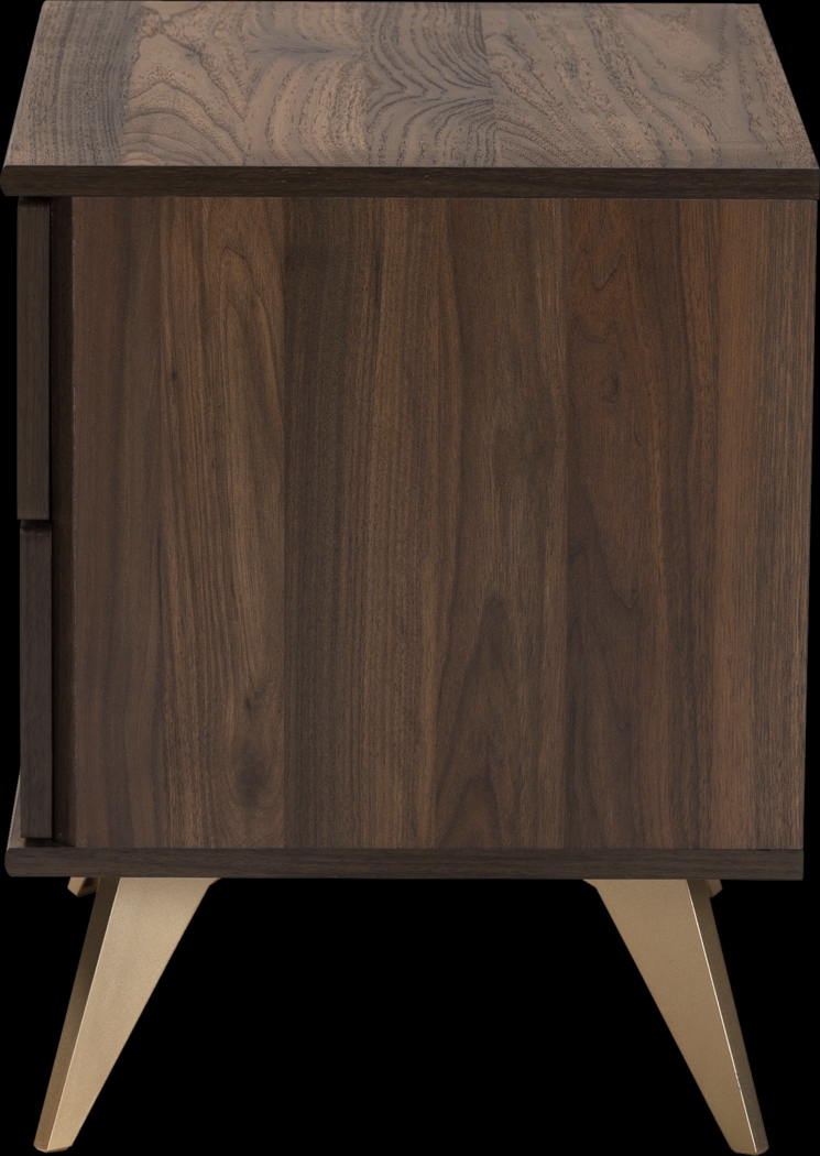 Riedesel Brown Nightstand - Thumbnail - Image 6